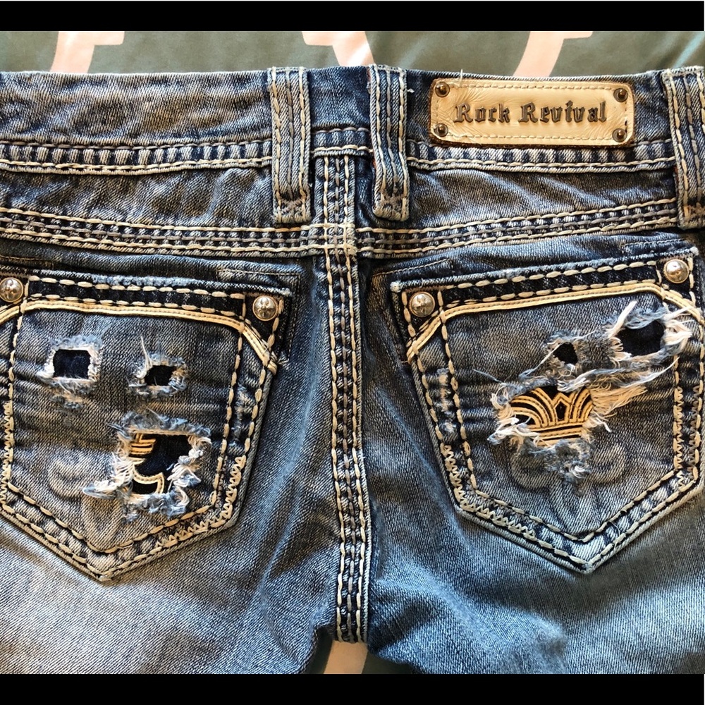 - SOLD!! Rock Revival Ina Capri, size 26 or size 2